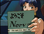 Nerv spelled with lowercase letters