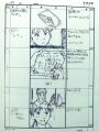 In the real storyboard, she simply tells him "take care and be good to my brother". The author made this clear and apologized for people misunderstanding this parody.
